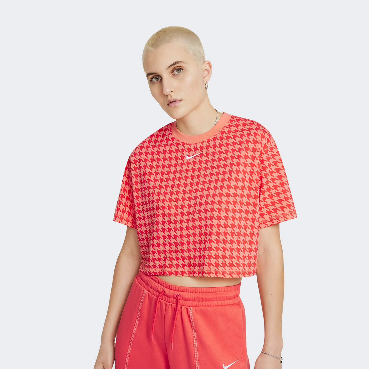 Oversized Crop Top Nike Icon Clash